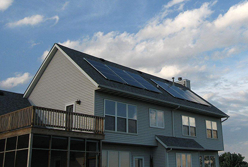 home solar power system for rooftop