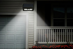 What is Advantage for Solar Powered Outdoor Wall Light ?