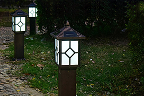 Why is Intelligent Solar Lawn Light widely applied for outdoor decoration ?