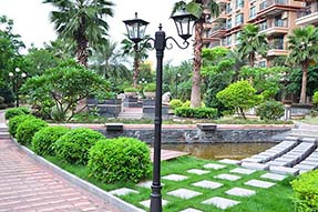 What is Working Principle for Outdoor Solar Landscaping Light ?