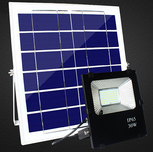 solar LED flood light