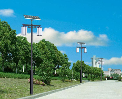 decorative solar courtyard light