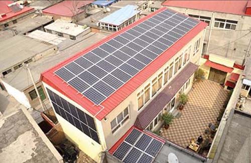 home rooftop solar PV system