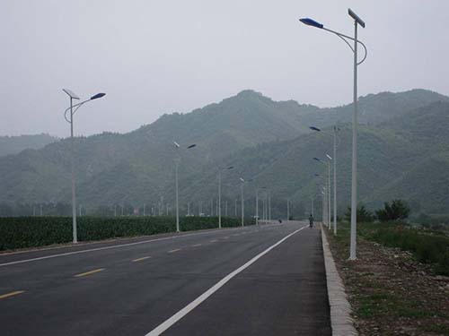 outdoor solar street lamp