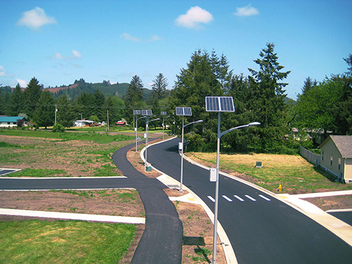 solar power street light