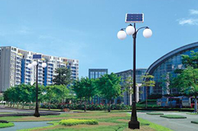 What is effect for LED solar landscape light?