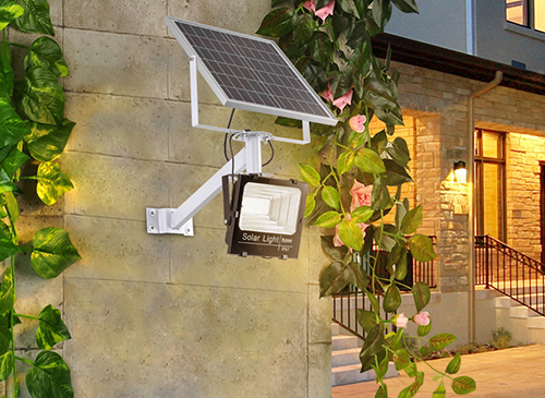 solar LED flood light