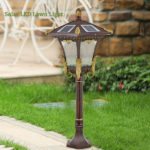 solar LED lawn light