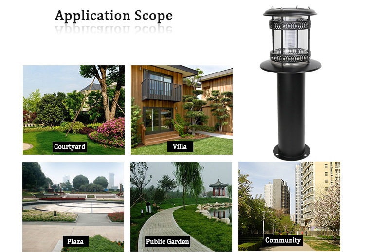 solar powered lawn light