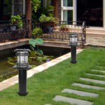 solar powered lawn light