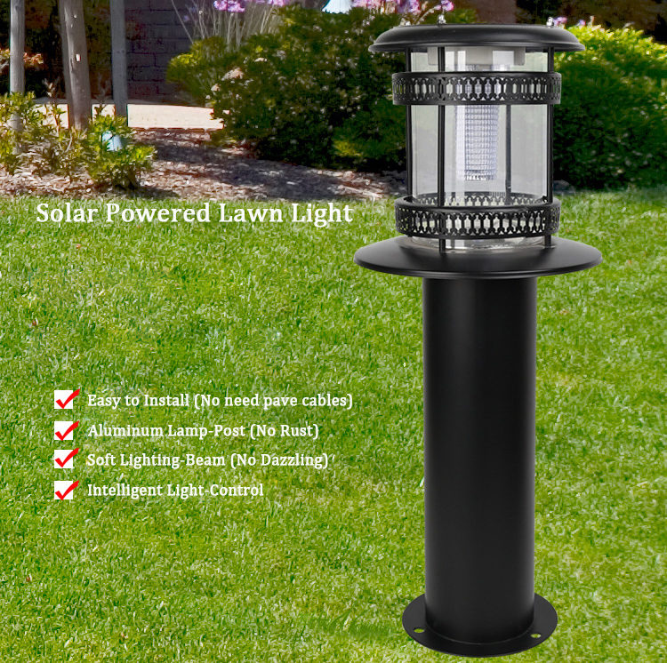 solar powered lawn light