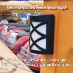 garden fence solar light