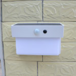 solar powered LED wall light