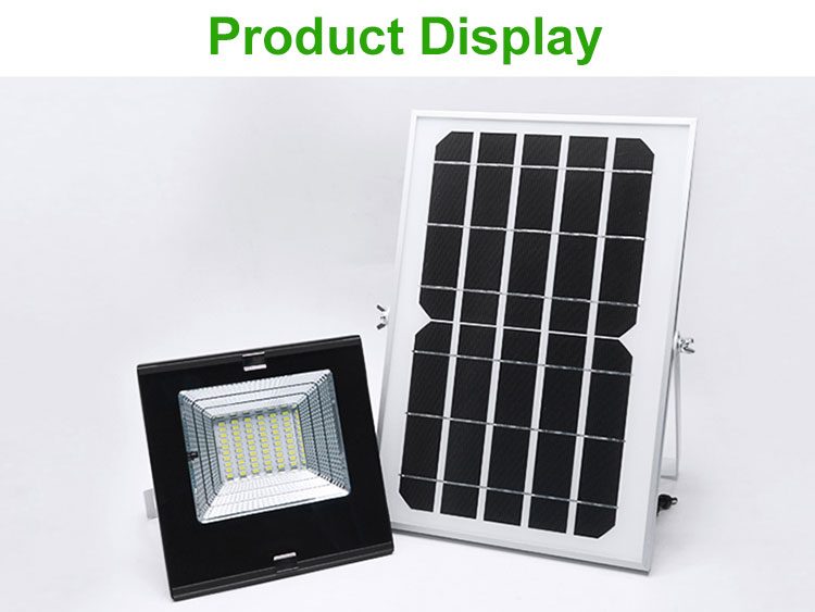 Solar Panel Flood Light