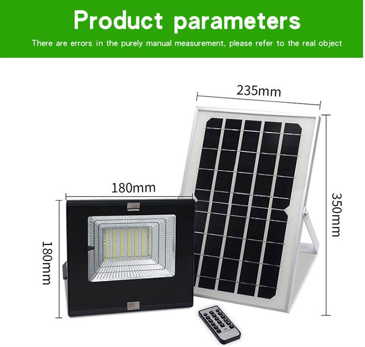 solar panel flood light